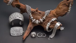 silver antique jewellery