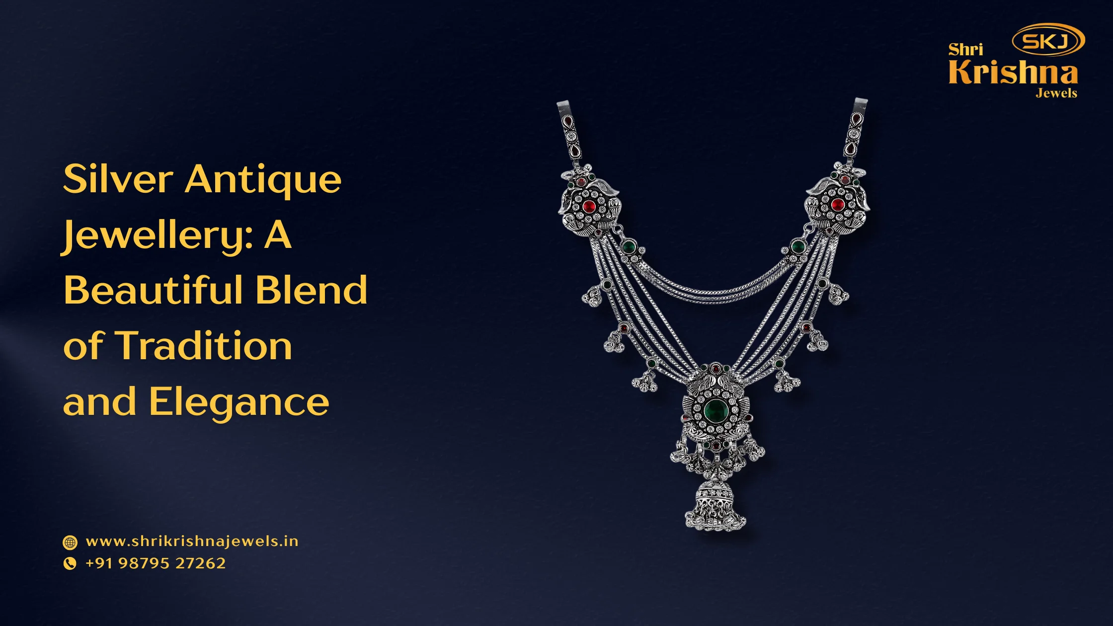 silver antique jewellery