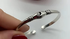 silver bangles for women