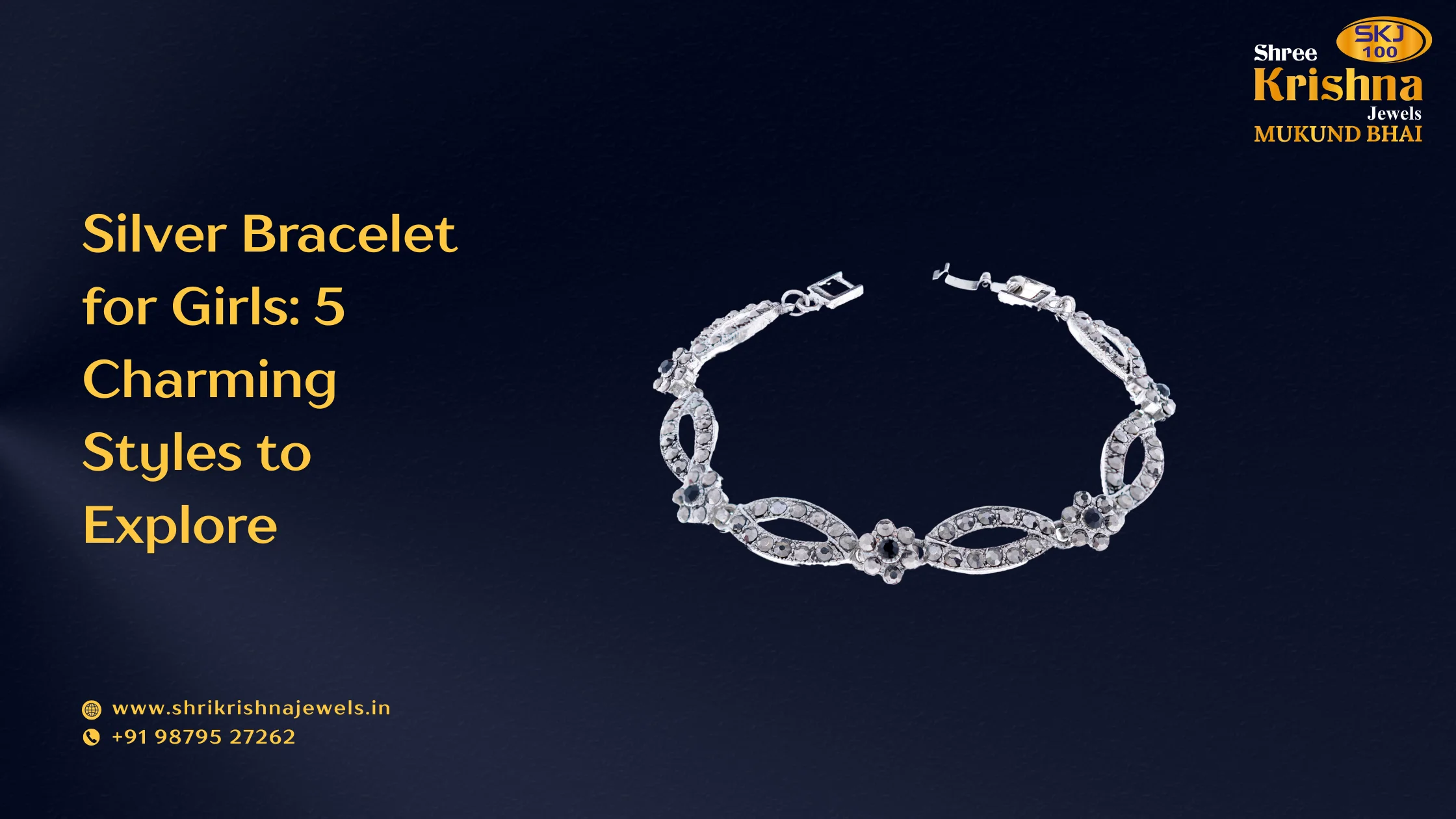 Silver Bracelet for Girls