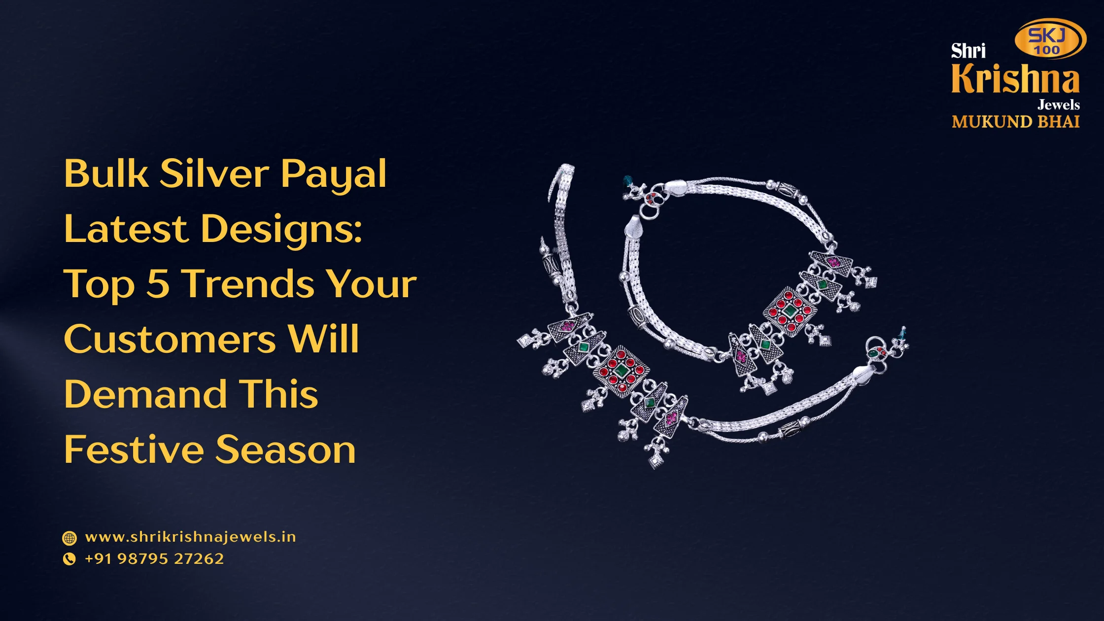 bulk silver payal latest designs