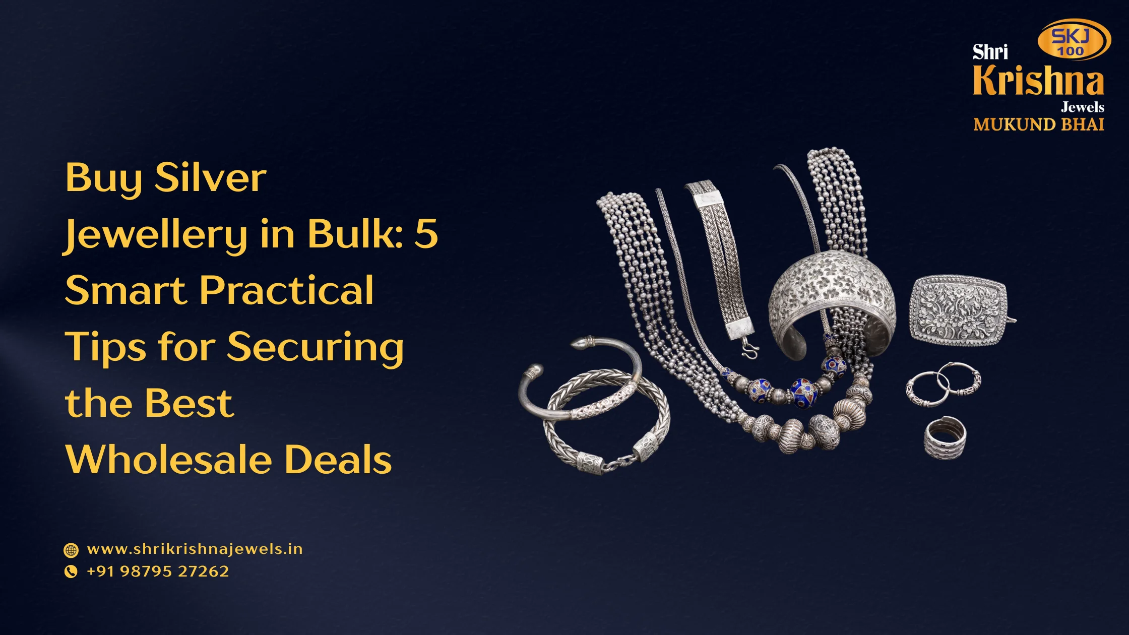 buy silver jewellery in bulk