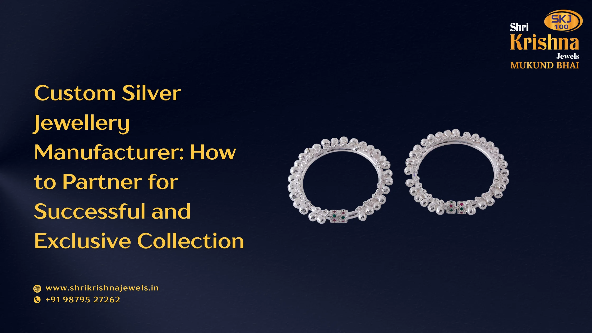 custom silver jewellery manufacturer rajkot