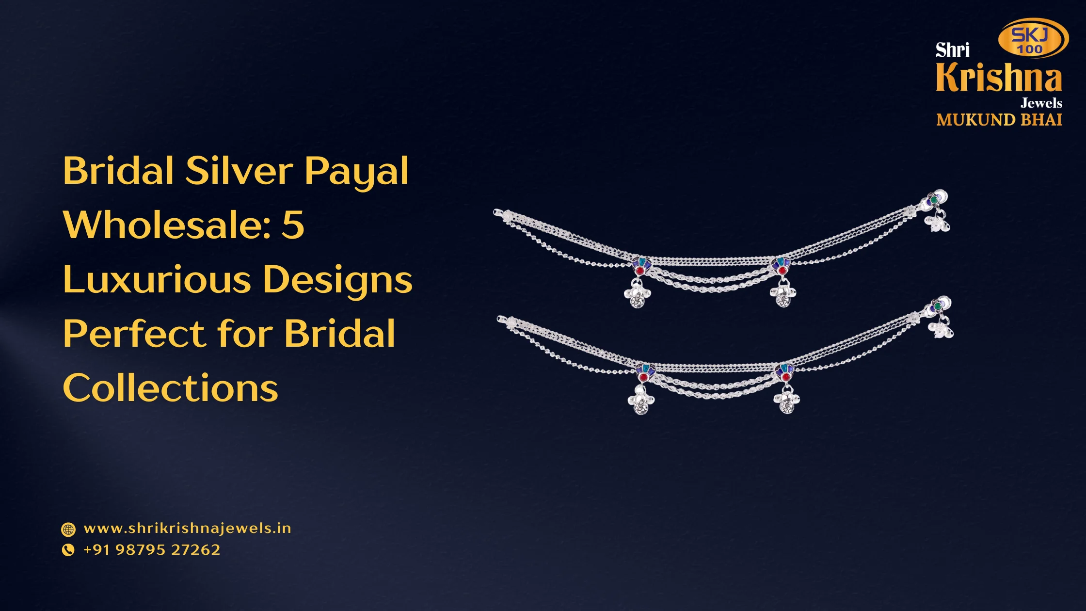 silver bridal jewellery collection