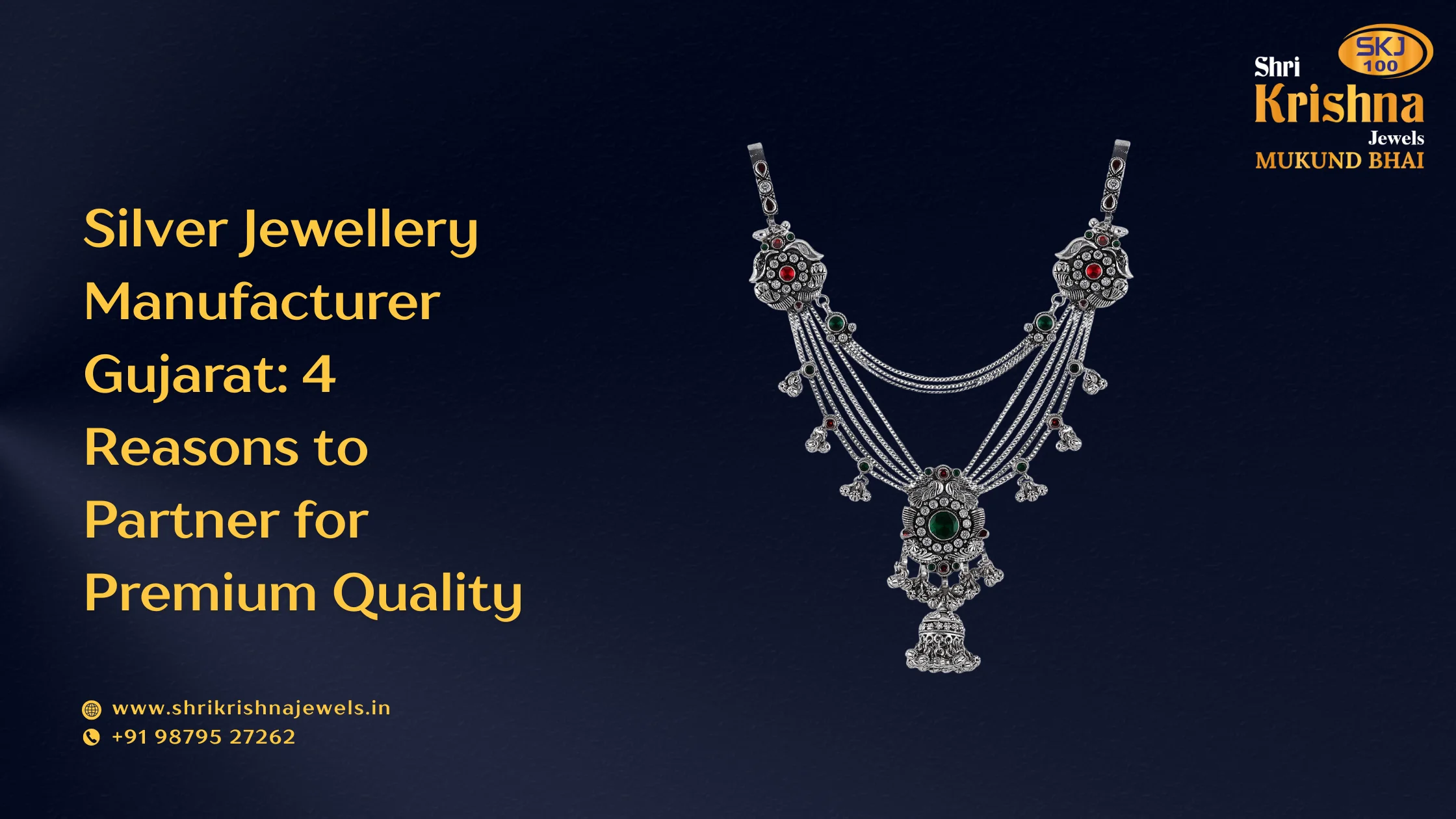 silver jewellery manufacturer gujarat