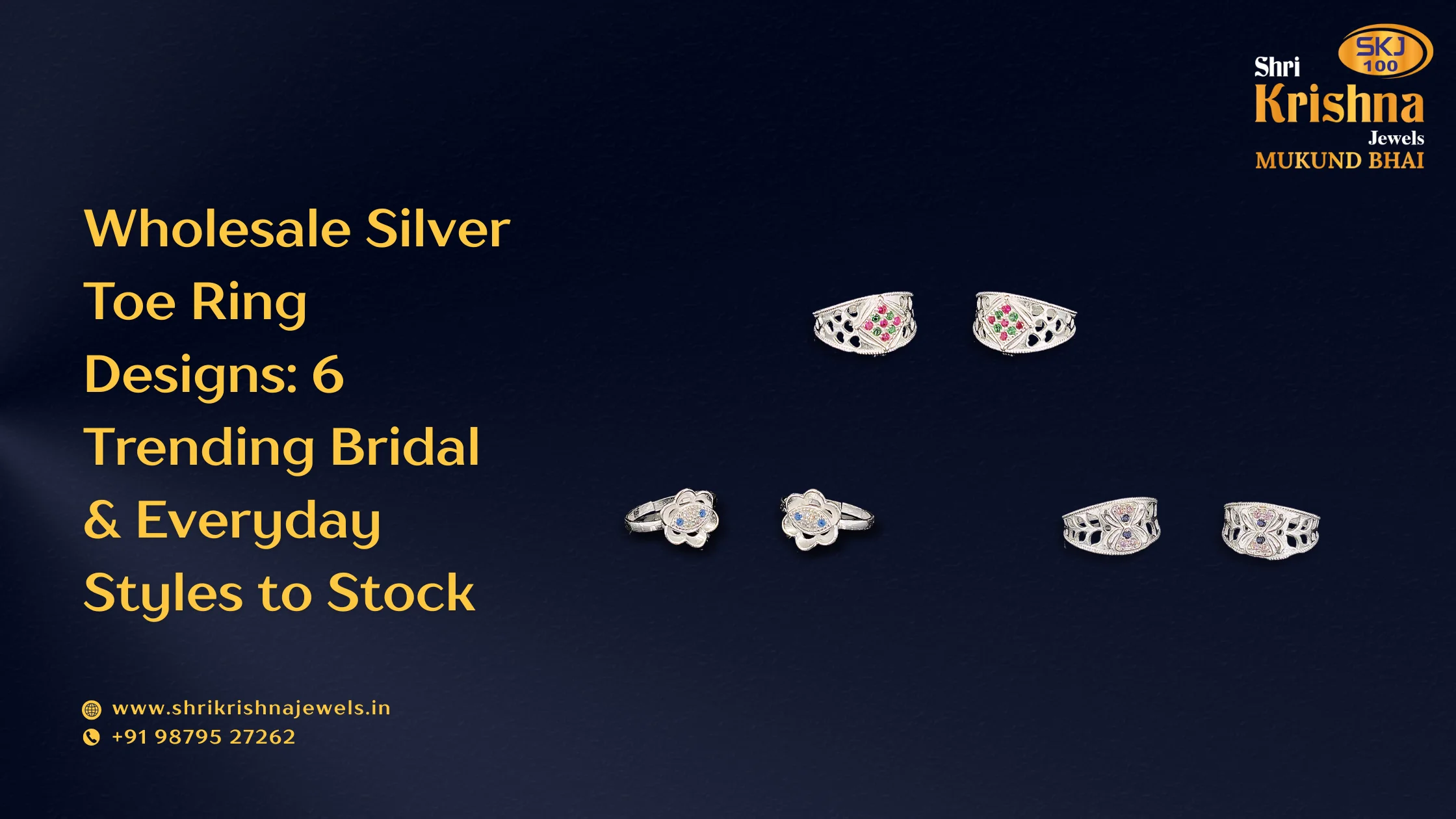 wholesale silver toe ring designs