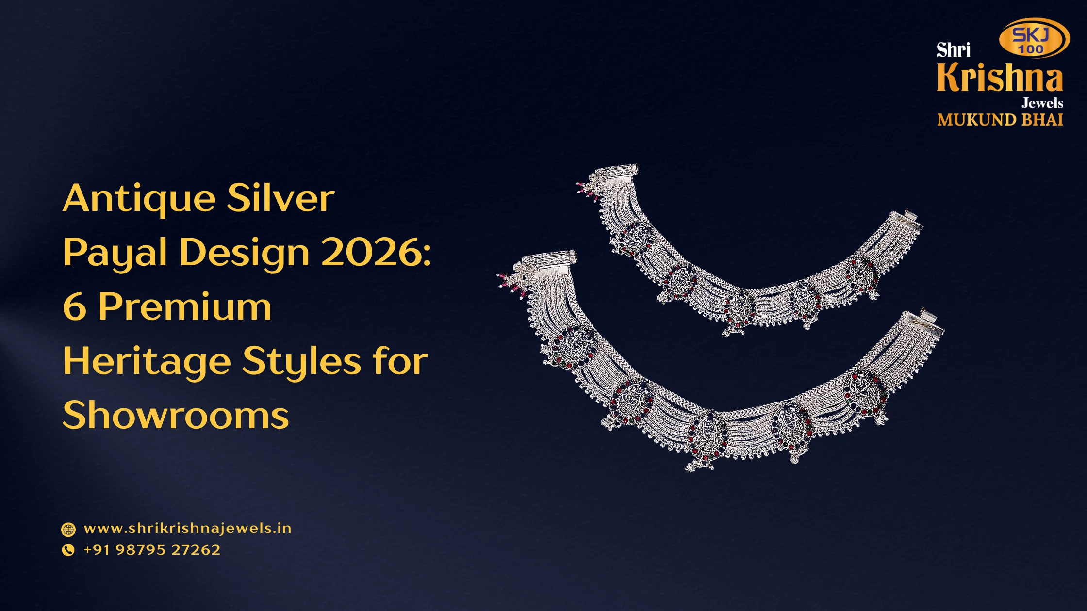 Antique Silver Payal Design 2026