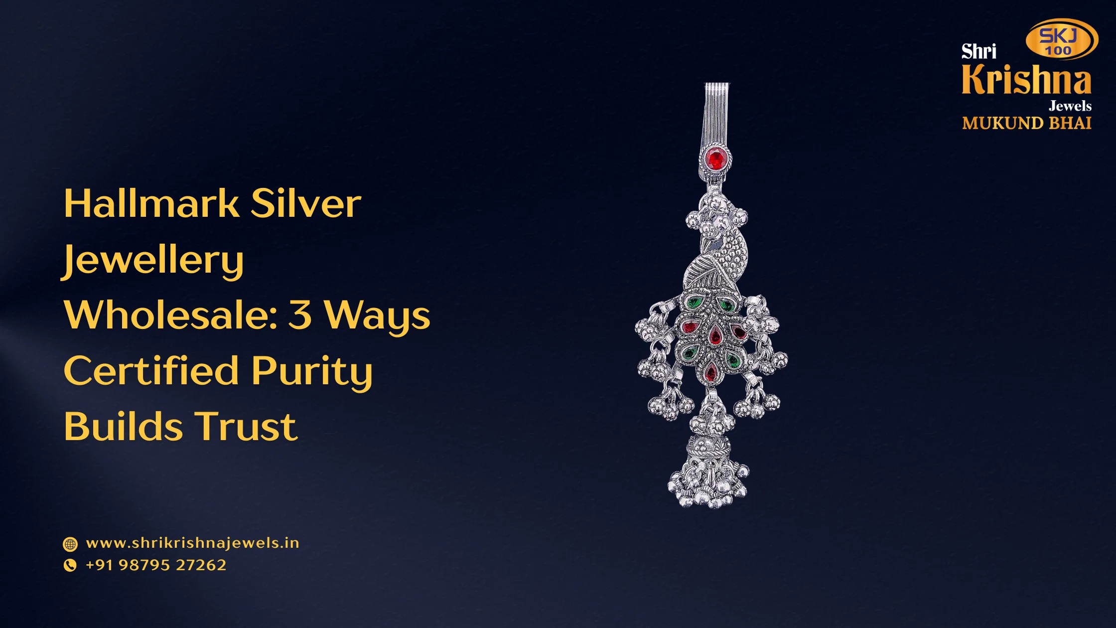 Hallmark Silver Jewellery Wholesale