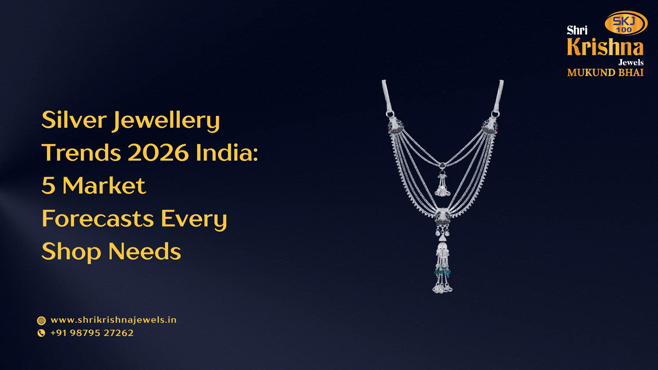 Silver Jewellery Trends 2026 India