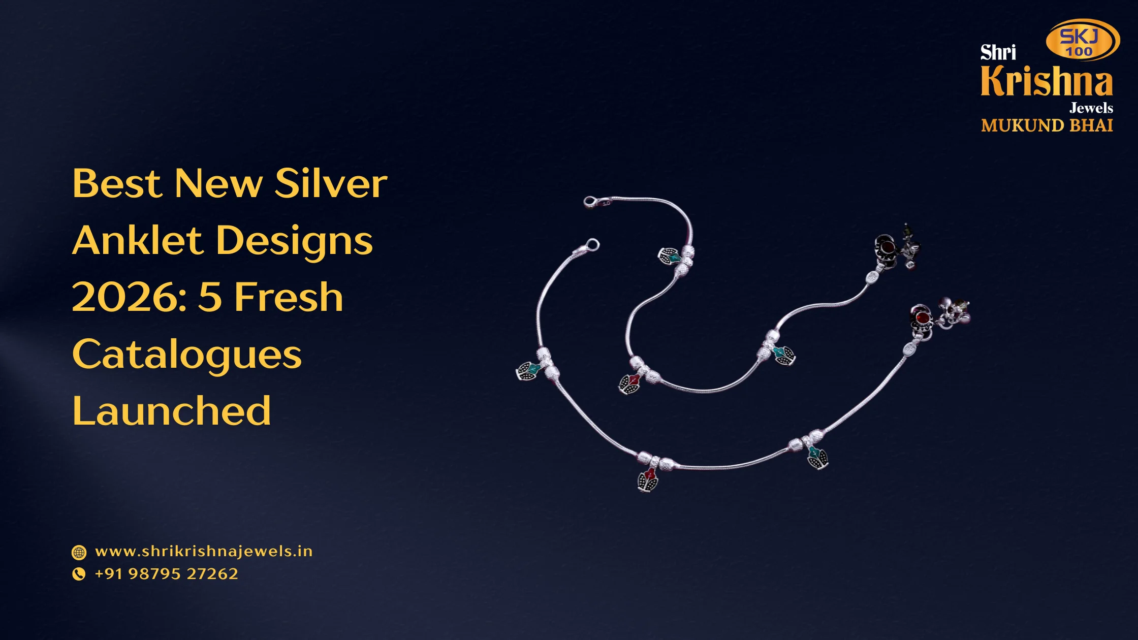 Best new silver anklet designs 2026