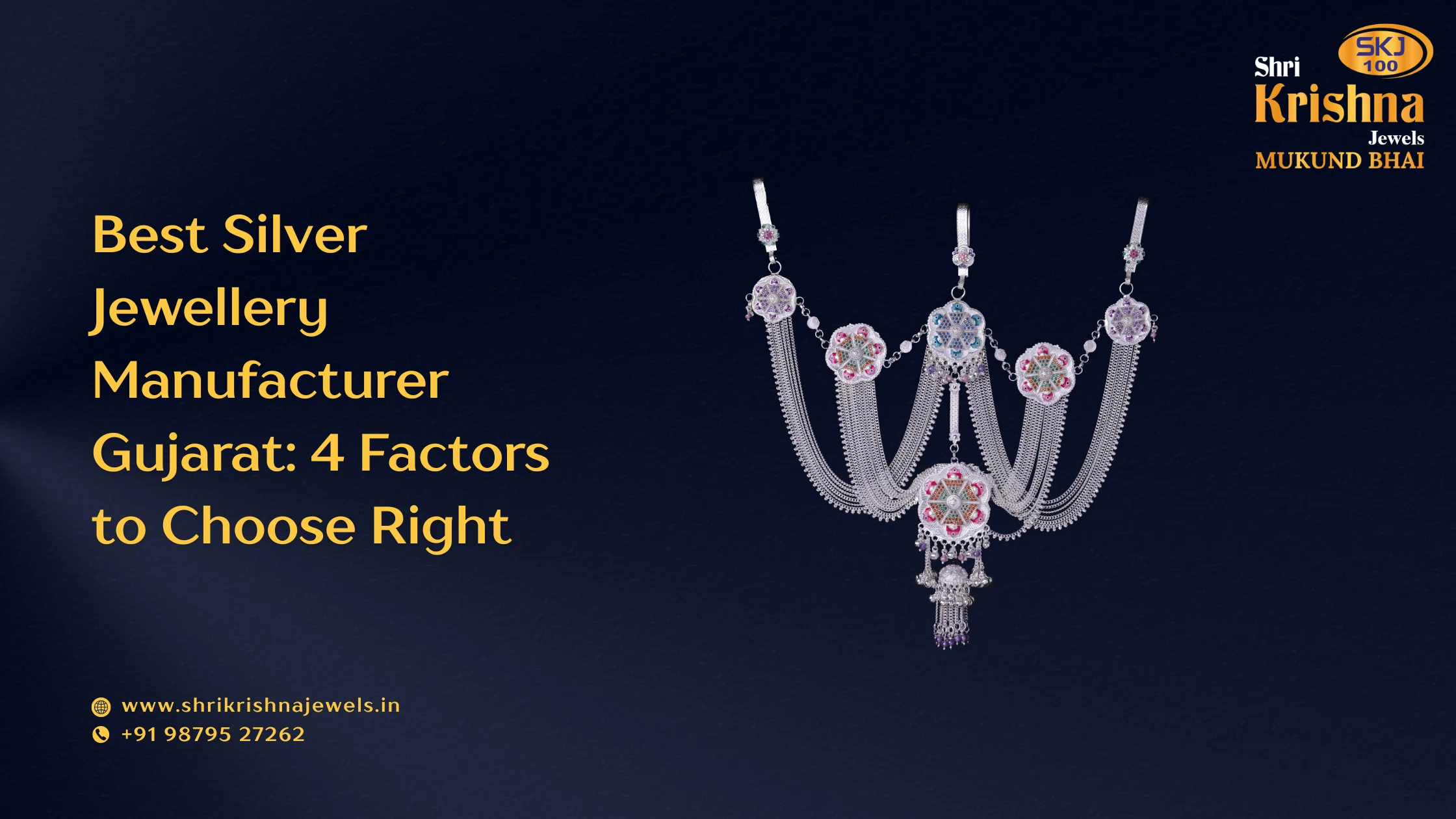 Best silver jewellery manufacturer gujarat