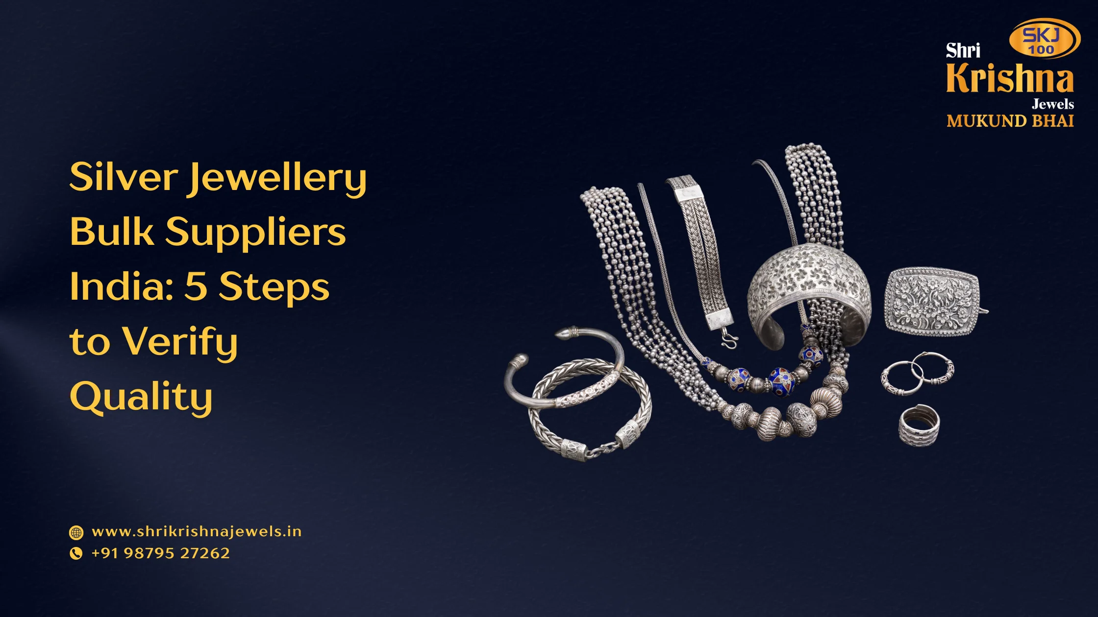 Silver jewellery bulk suppliers India