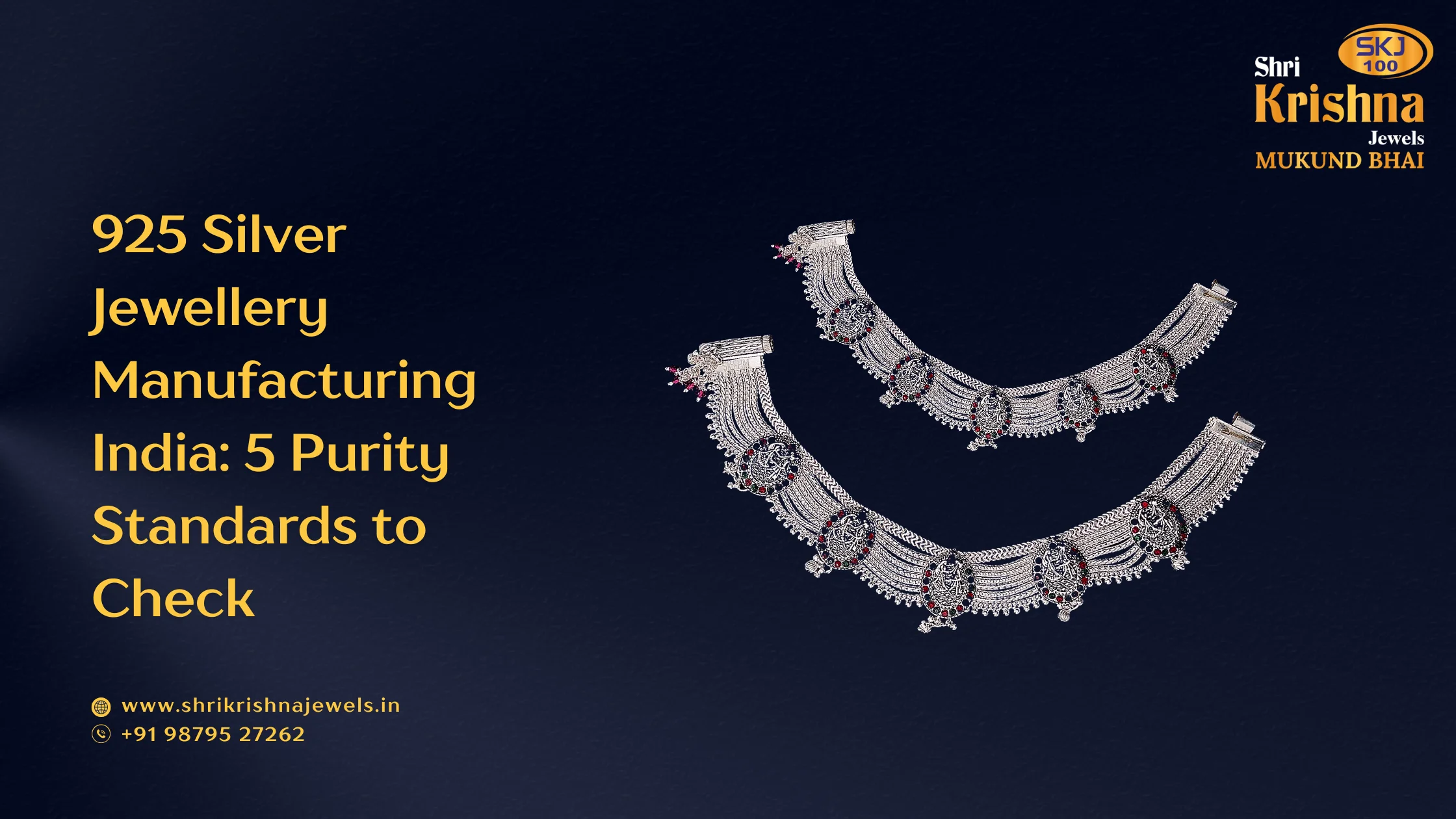 925 silver jewellery manufacturing India