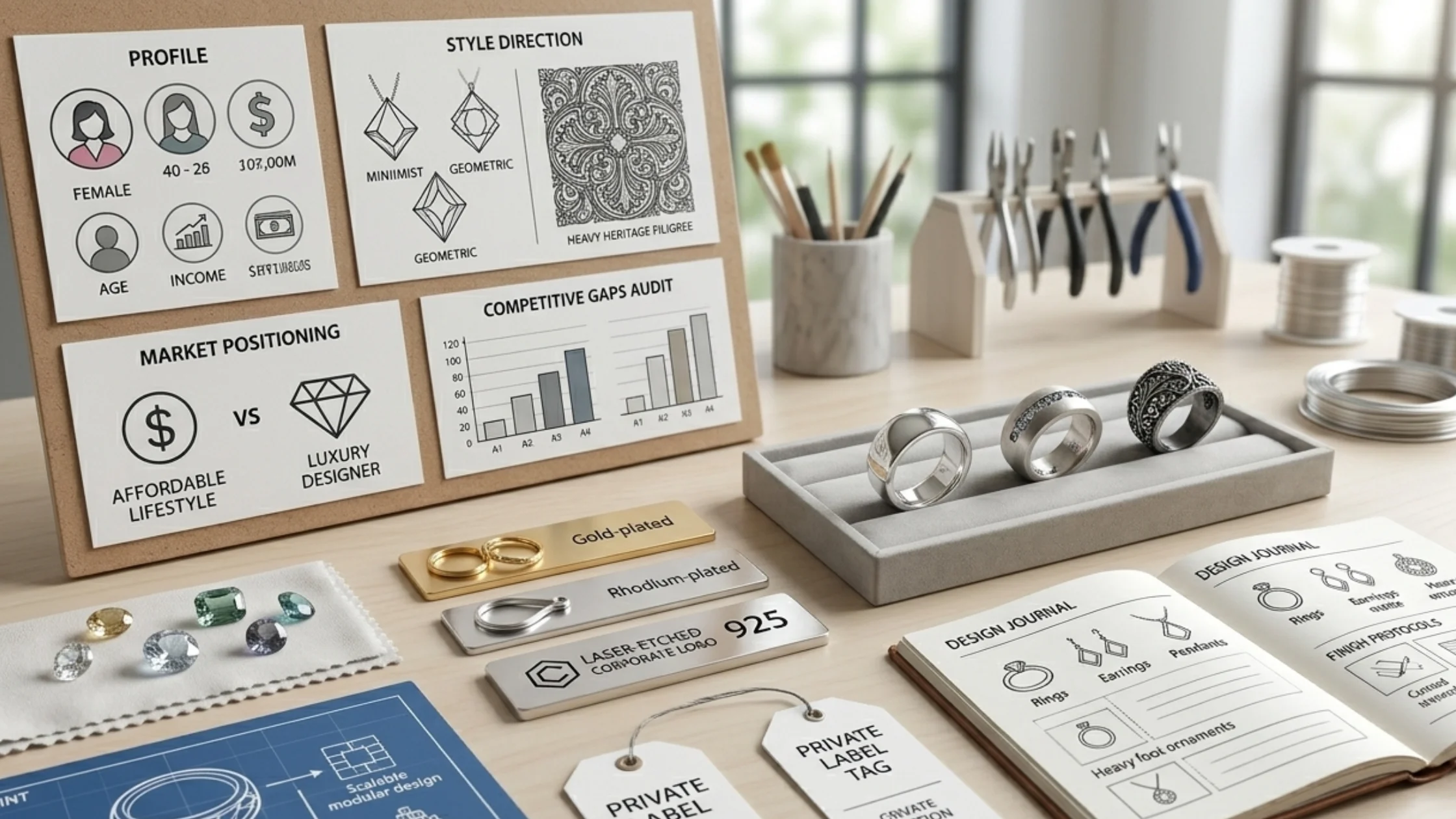 Custom Silver Jewellery Manufacturer