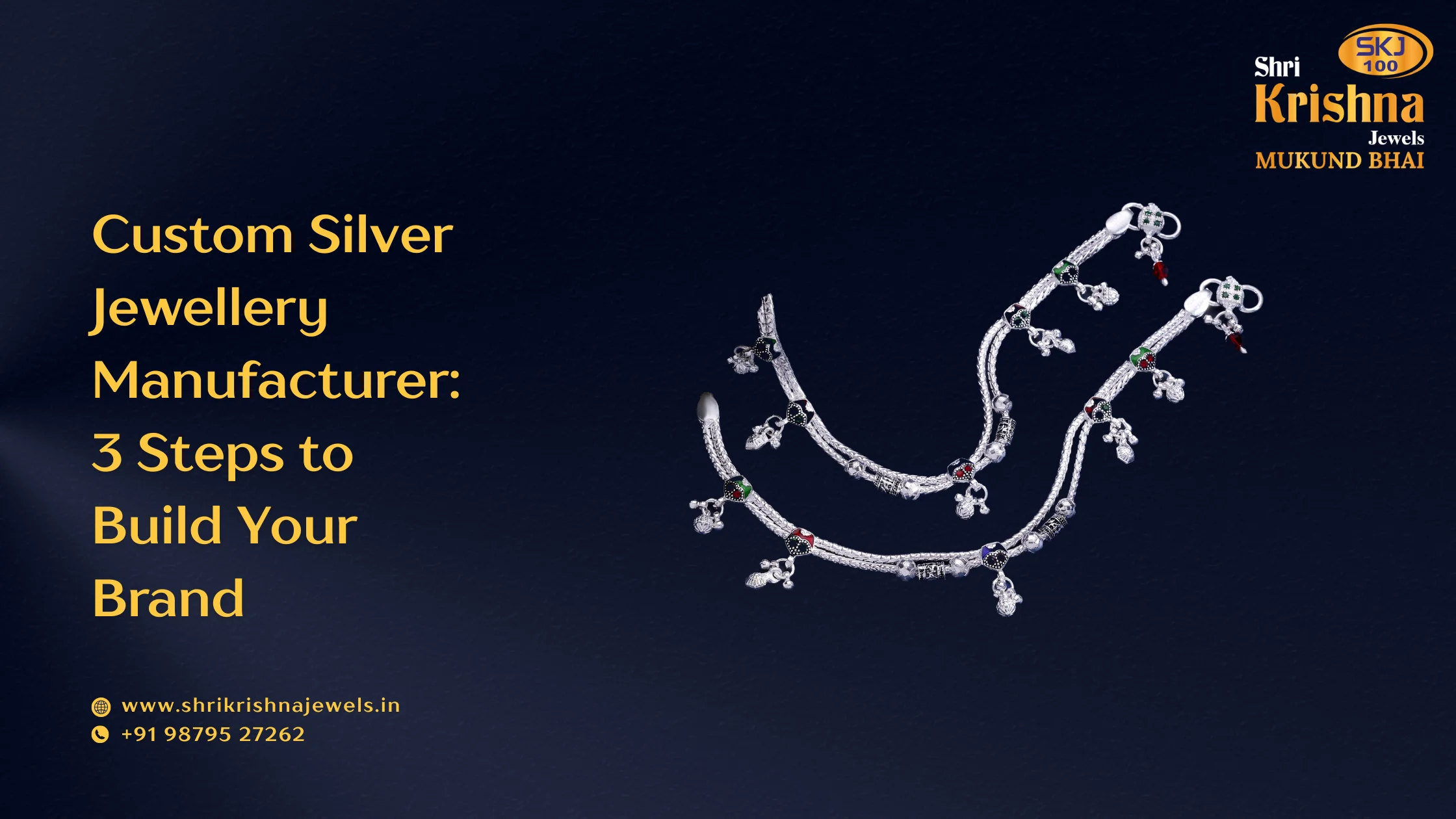 Custom Silver Jewellery Manufacturer