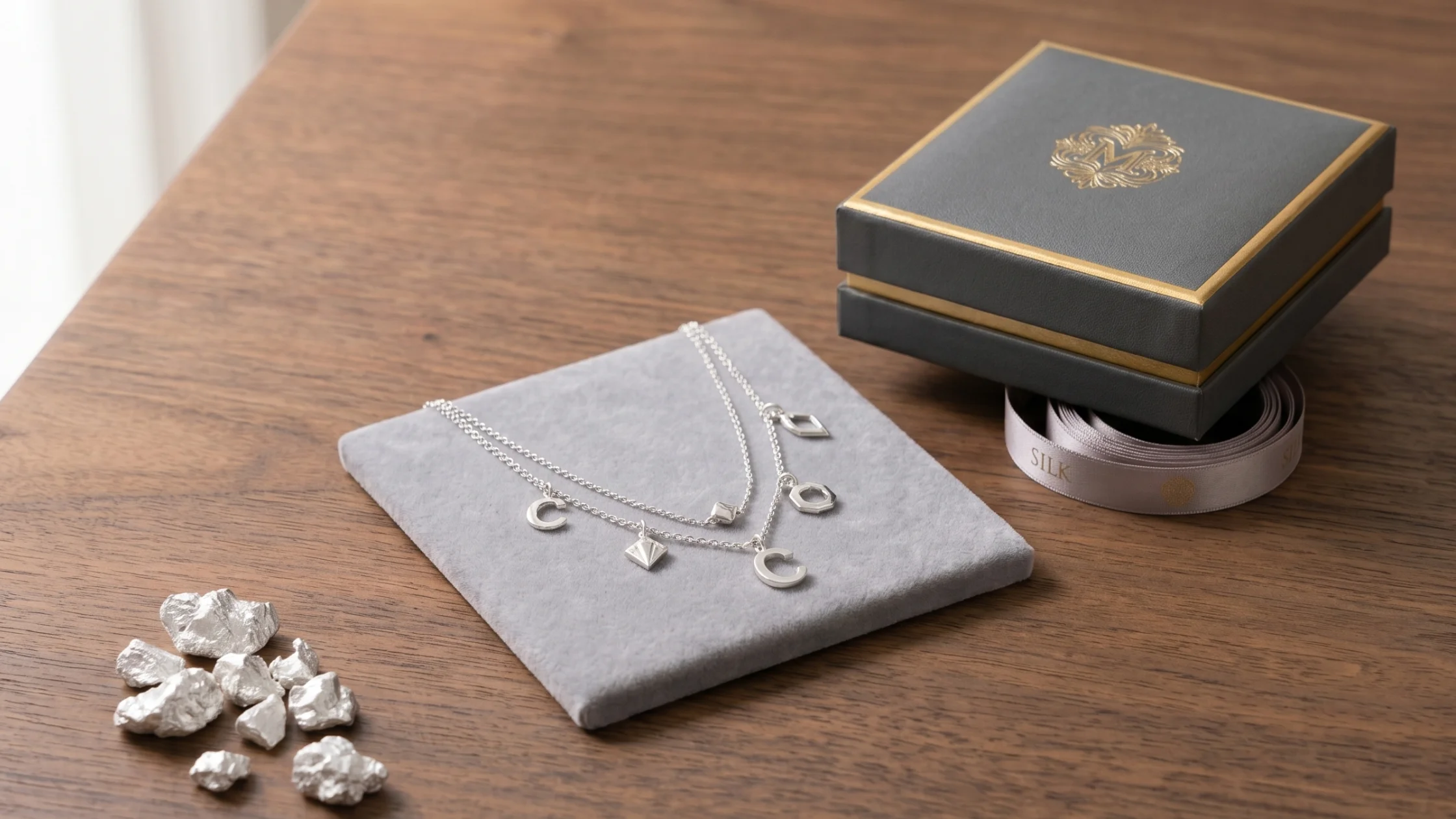 Customised Silver jewellery manufacturer Gujarat