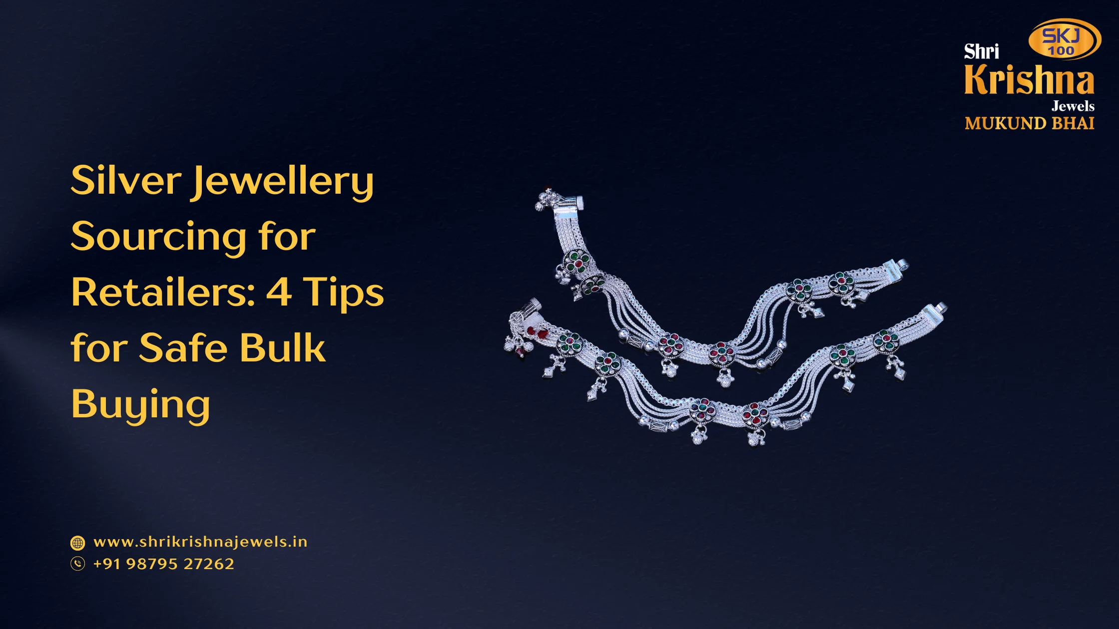 Silver jewellery sourcing for retailers