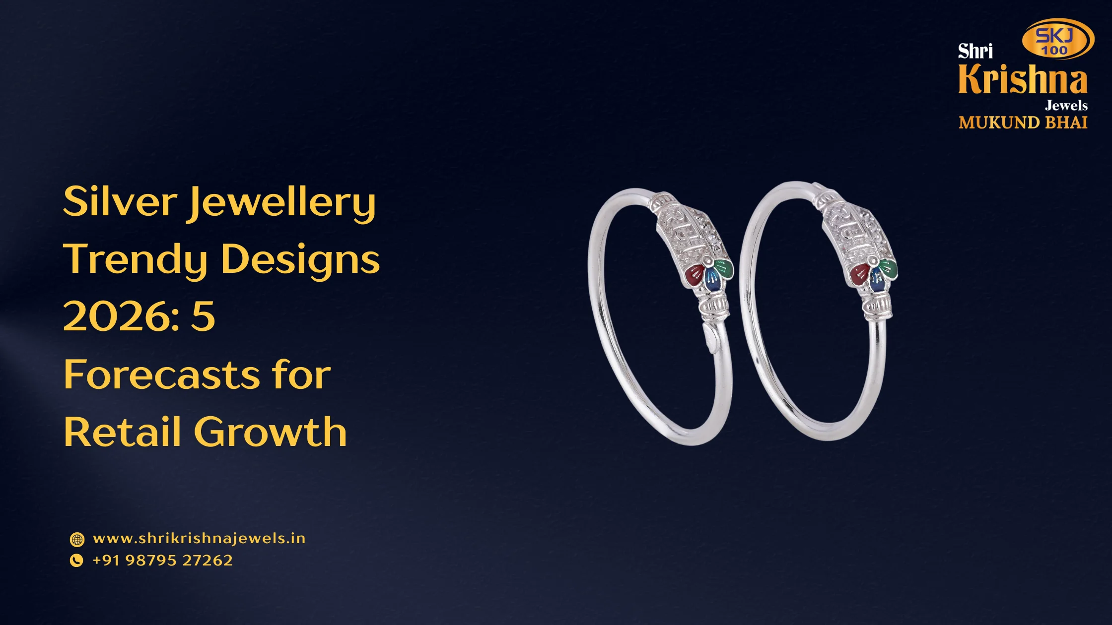 Silver jewellery trendy designs 2026