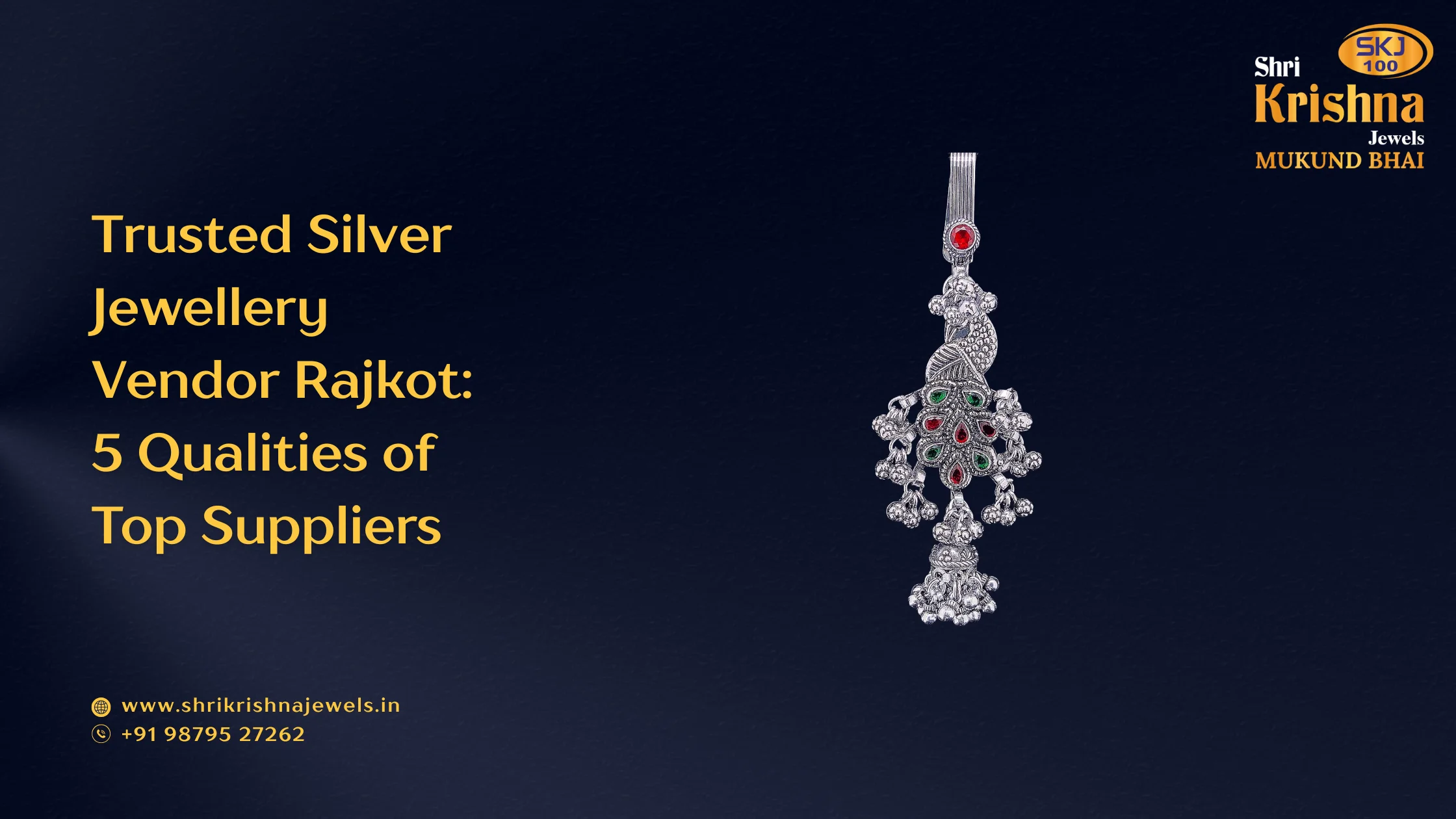 Trusted silver jewellery vendor rajkot