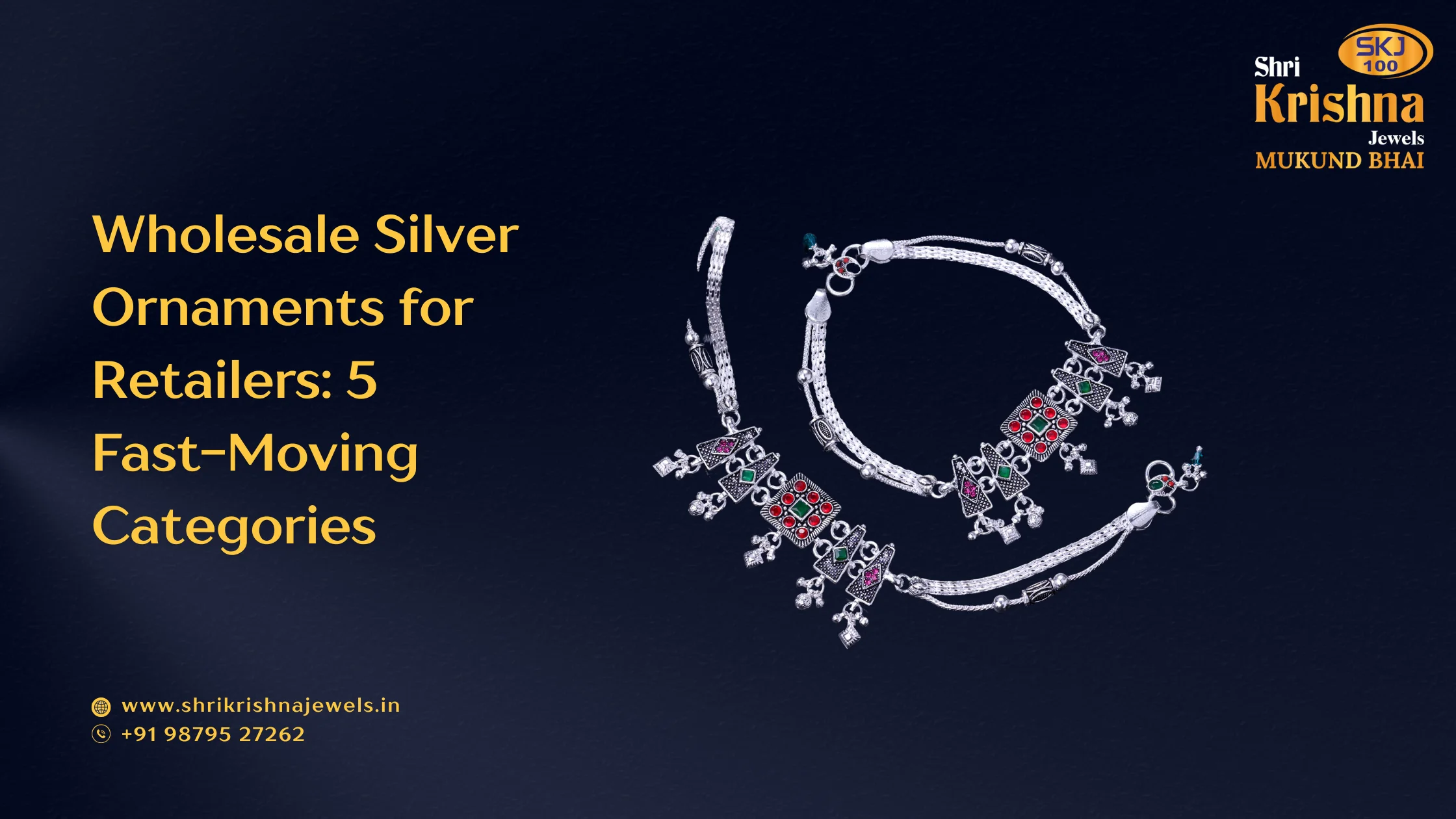 Wholesale silver ornaments for retailers