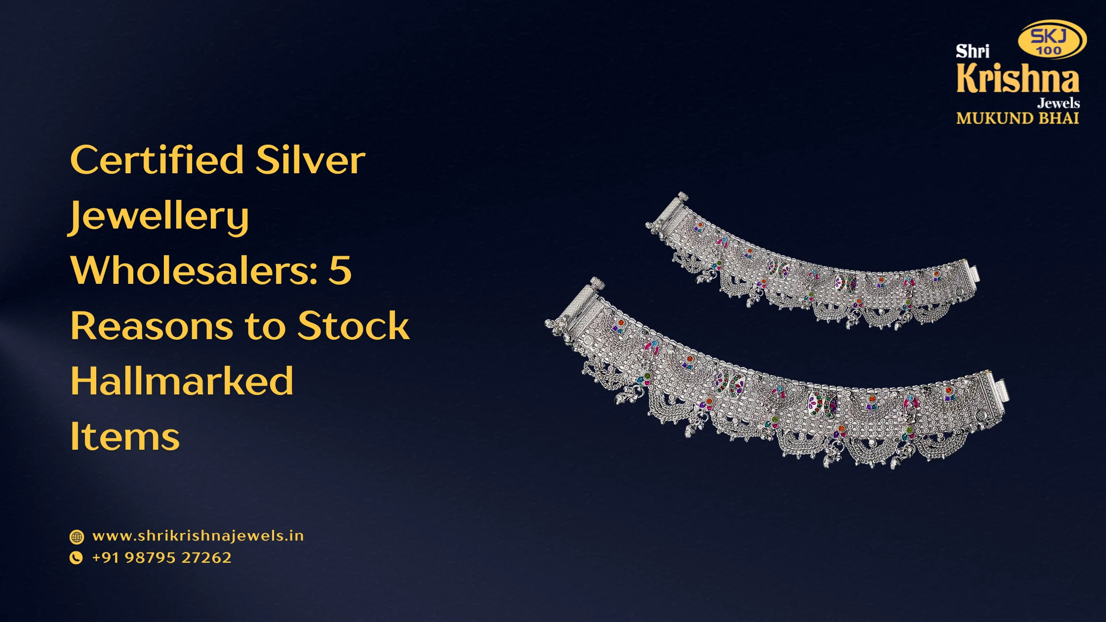 Certified silver jewellery wholesalers