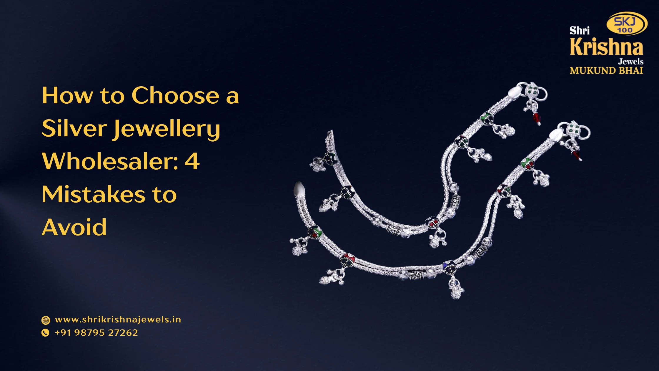 how to choose a silver jewellery wholesaler