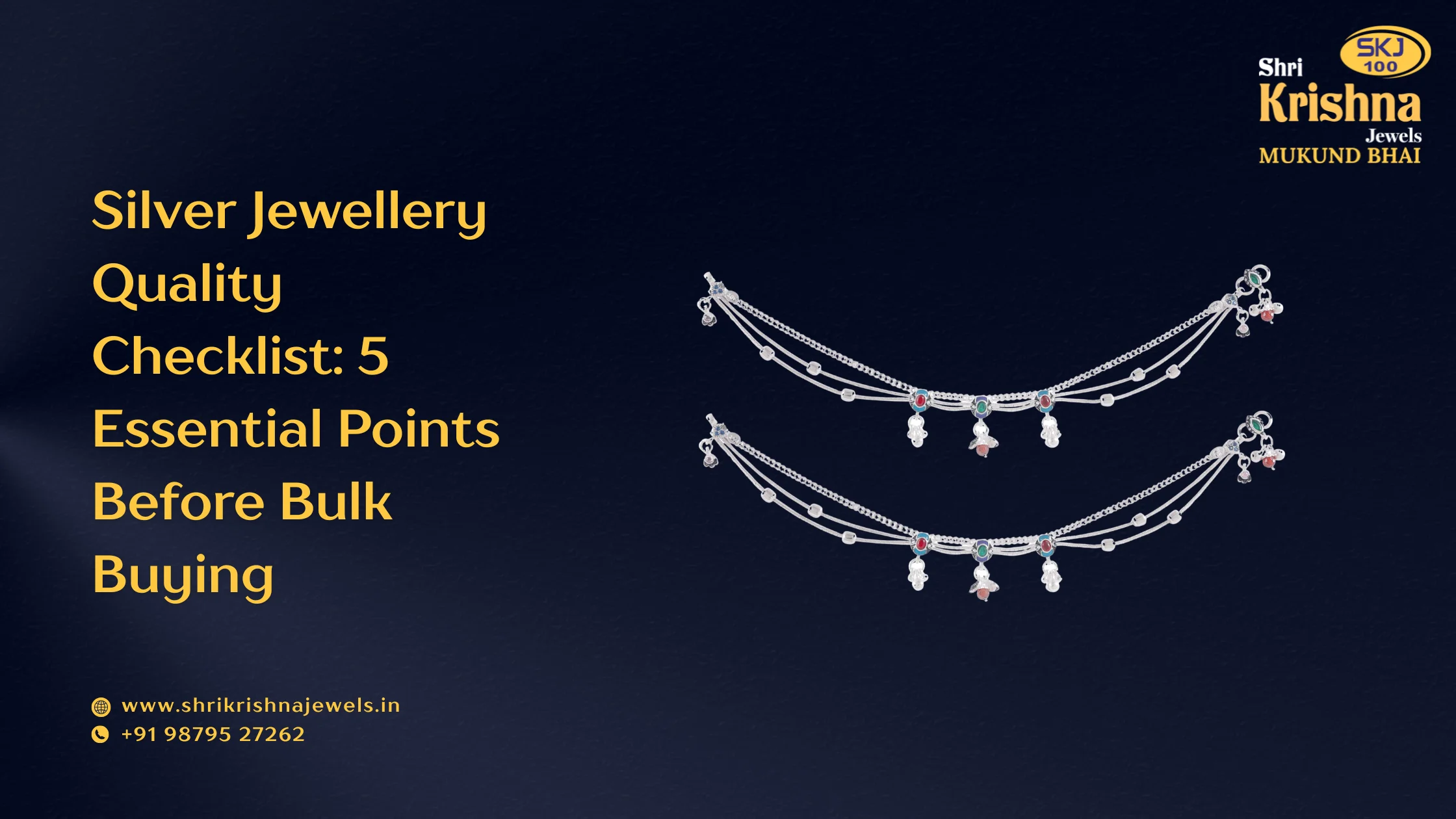 silver jewellery quality checklist