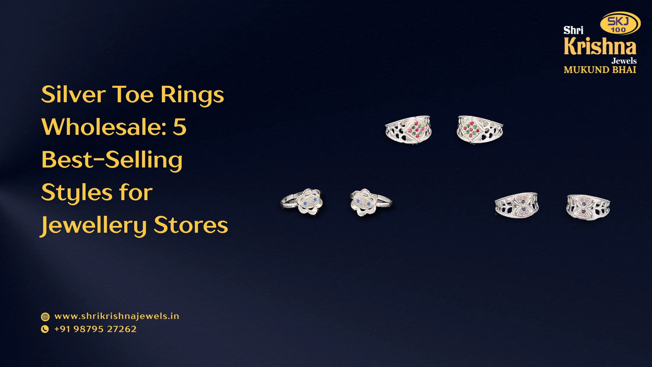 Silver Toe Rings Wholesale