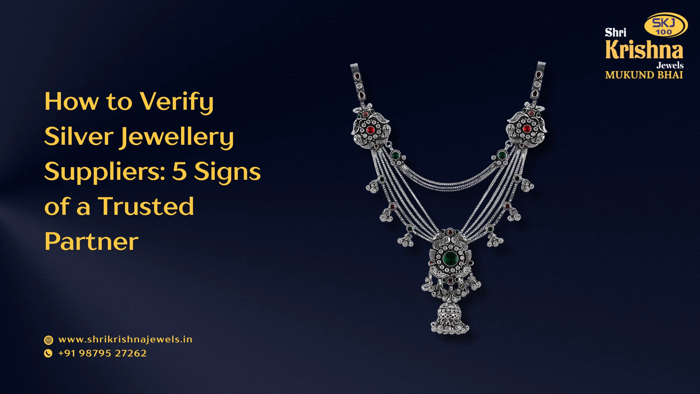 how to verify silver jewellery suppliers