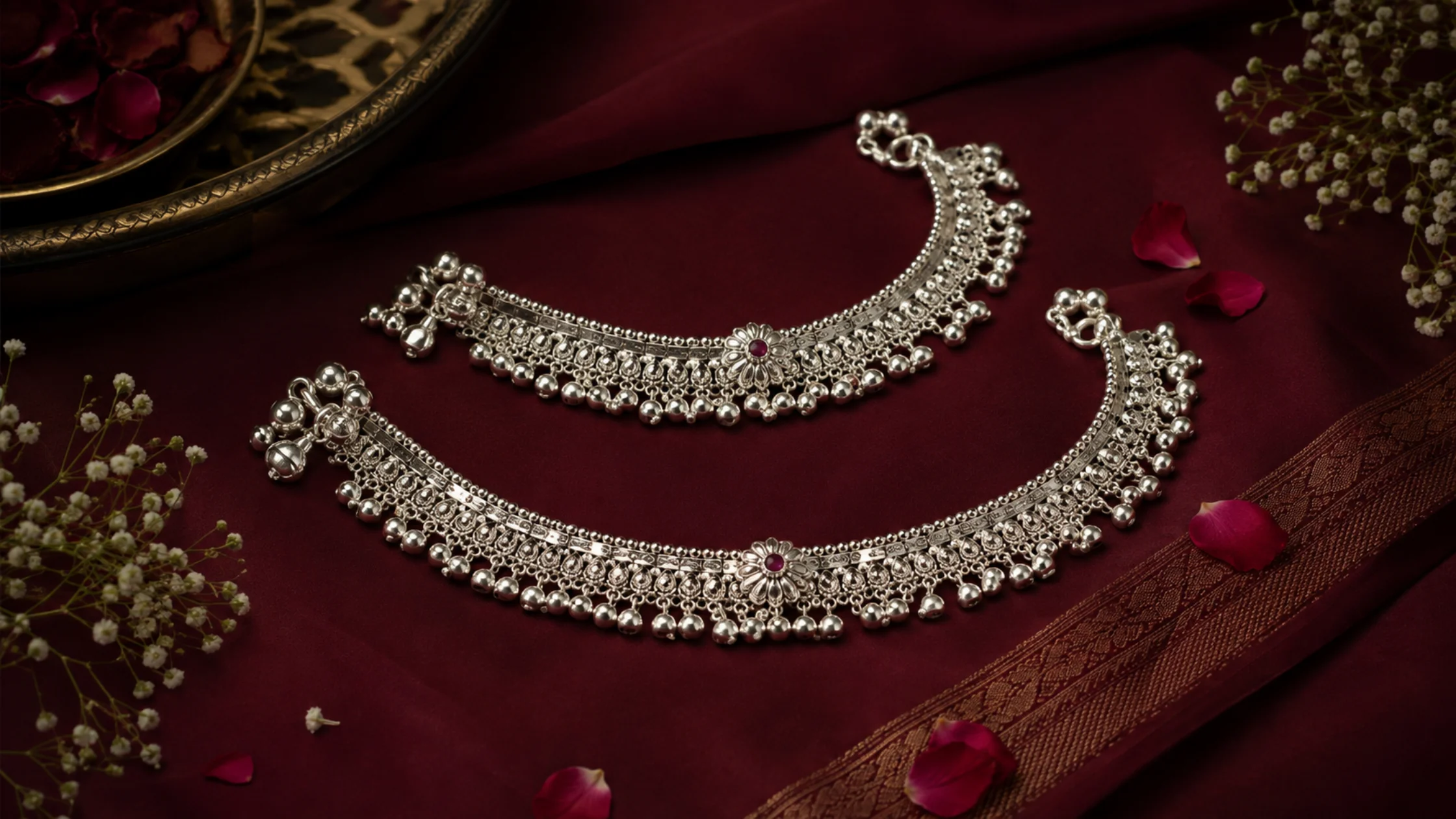 modern bridal silver jewellery trends