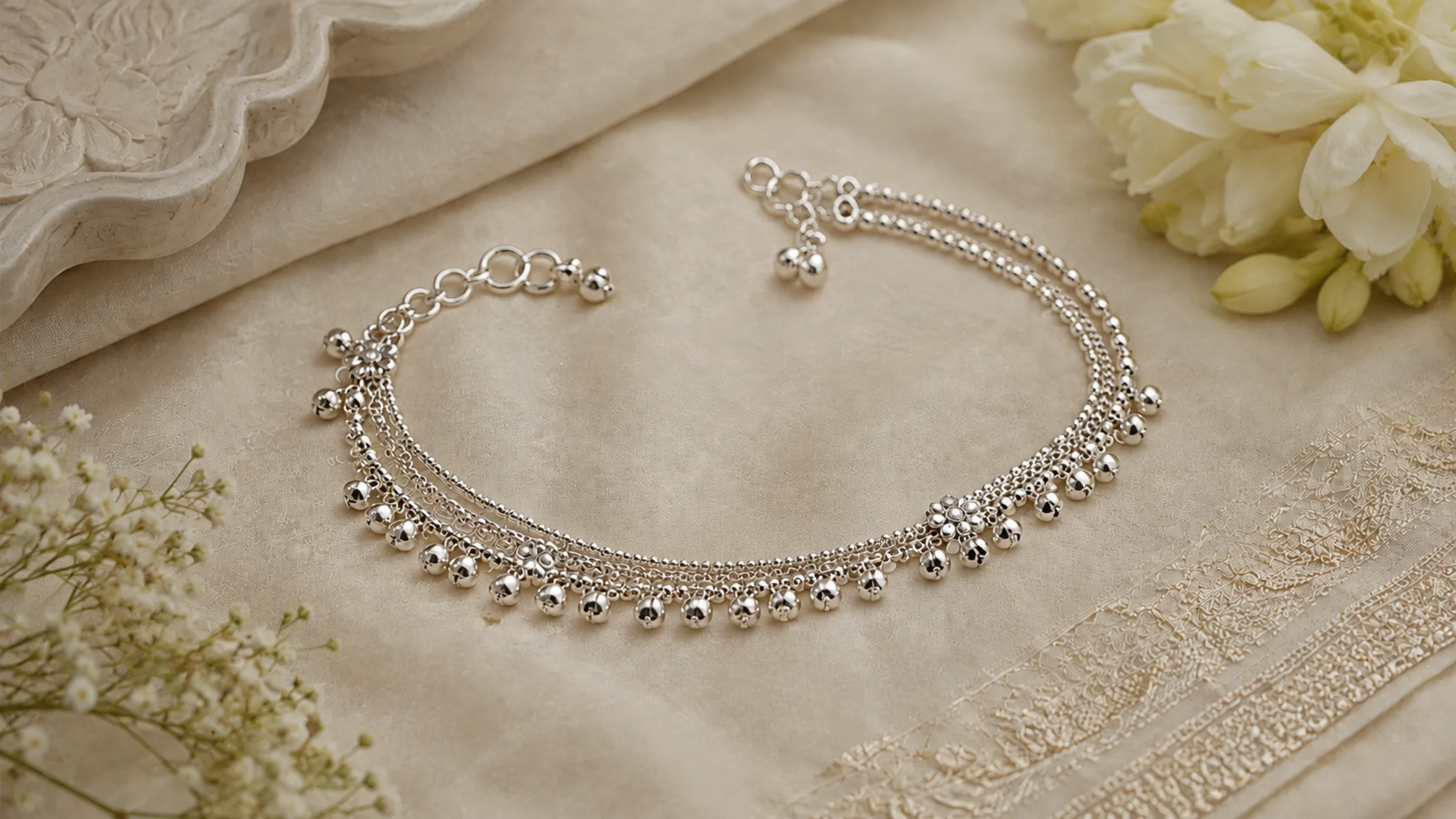modern bridal silver jewellery trends