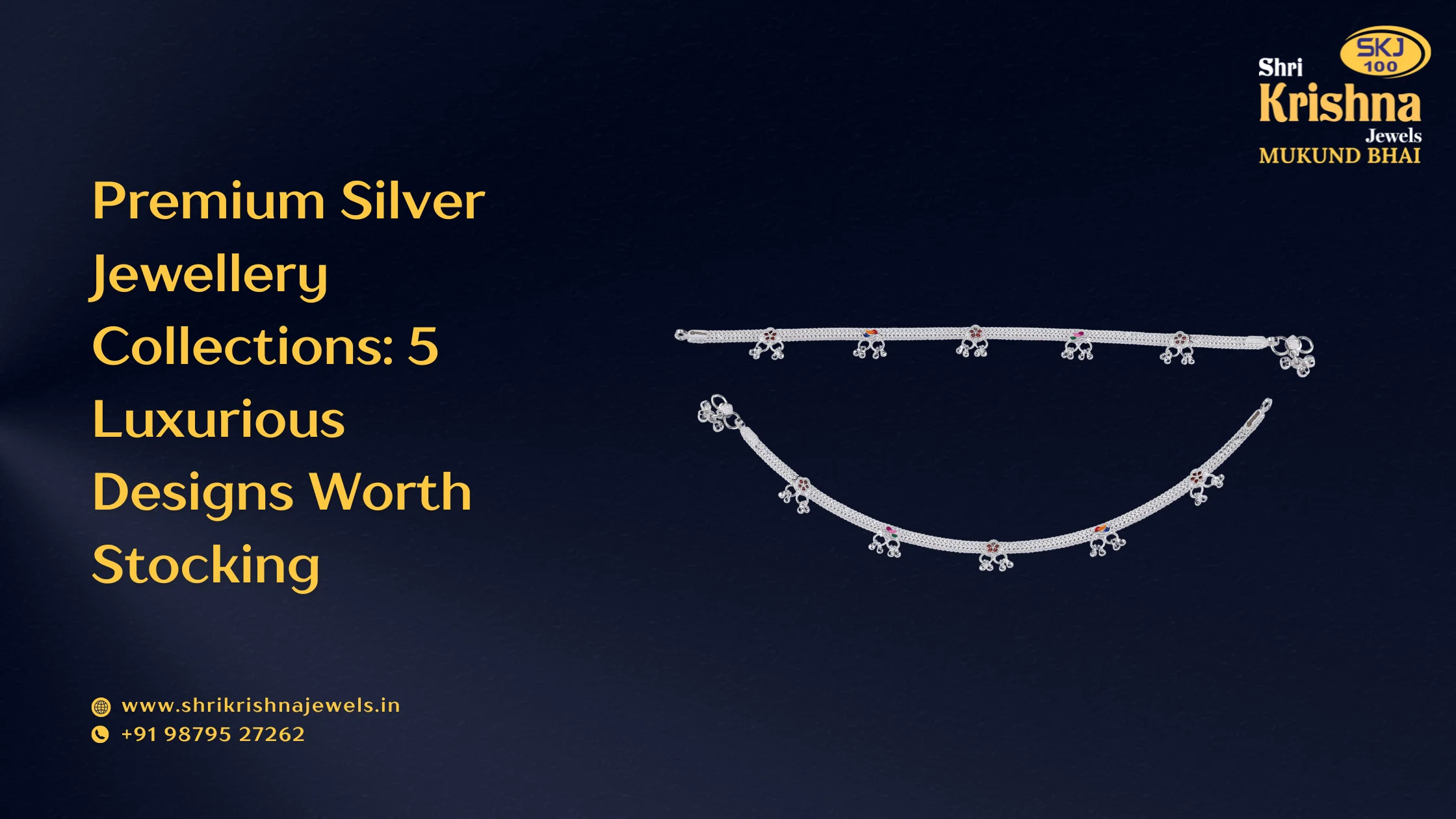 premium silver jewellery collections